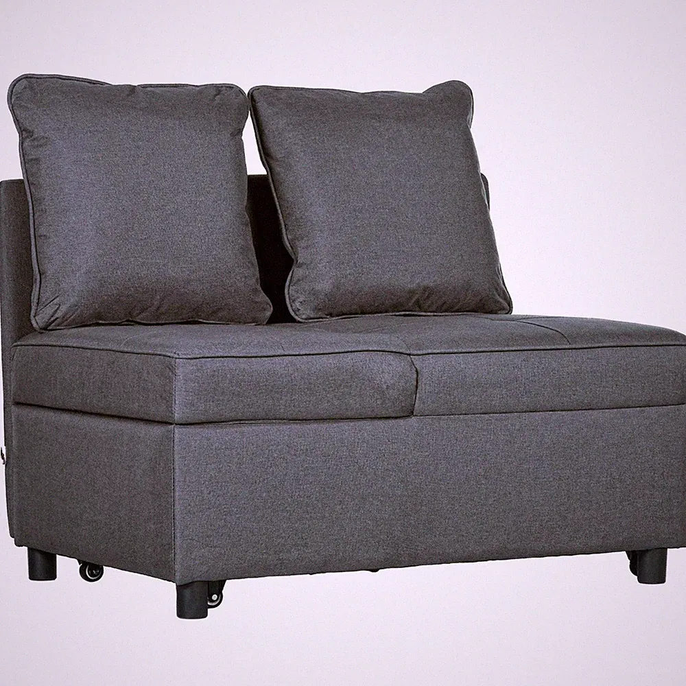 Convertible Chair Bed w/ Seat Thickness, 3-in-1 Multi-Functional Sleeper, Reclin