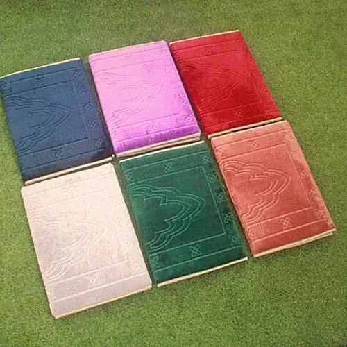 Padded Prayer Mat Foldable Recline Backrest Back Support with Prayer Rug Seat