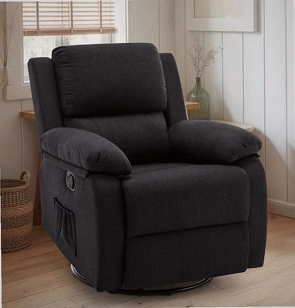 transitional fabric recliner