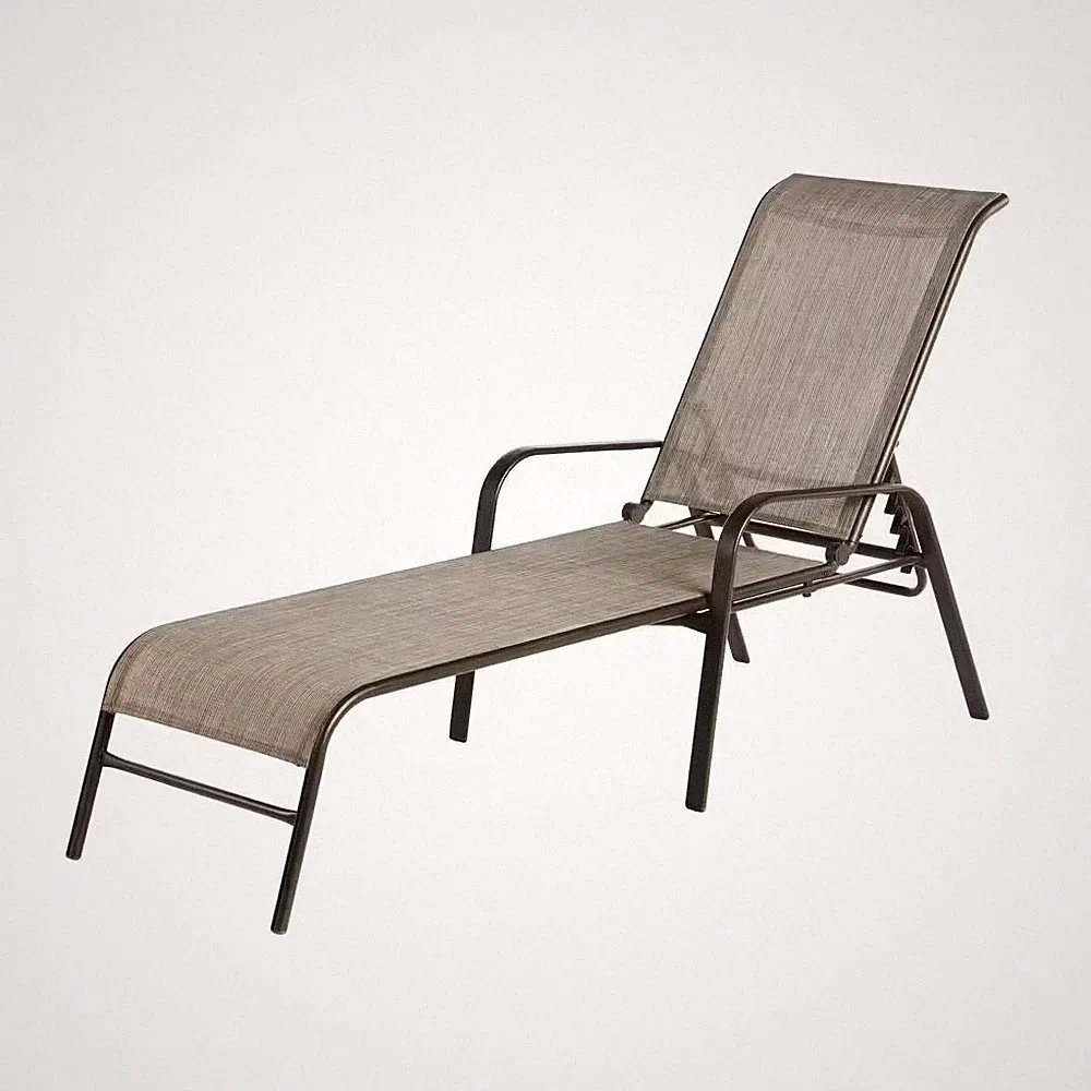 Sling Stack Outdoor Chaise Lounge-Riverbed NEW